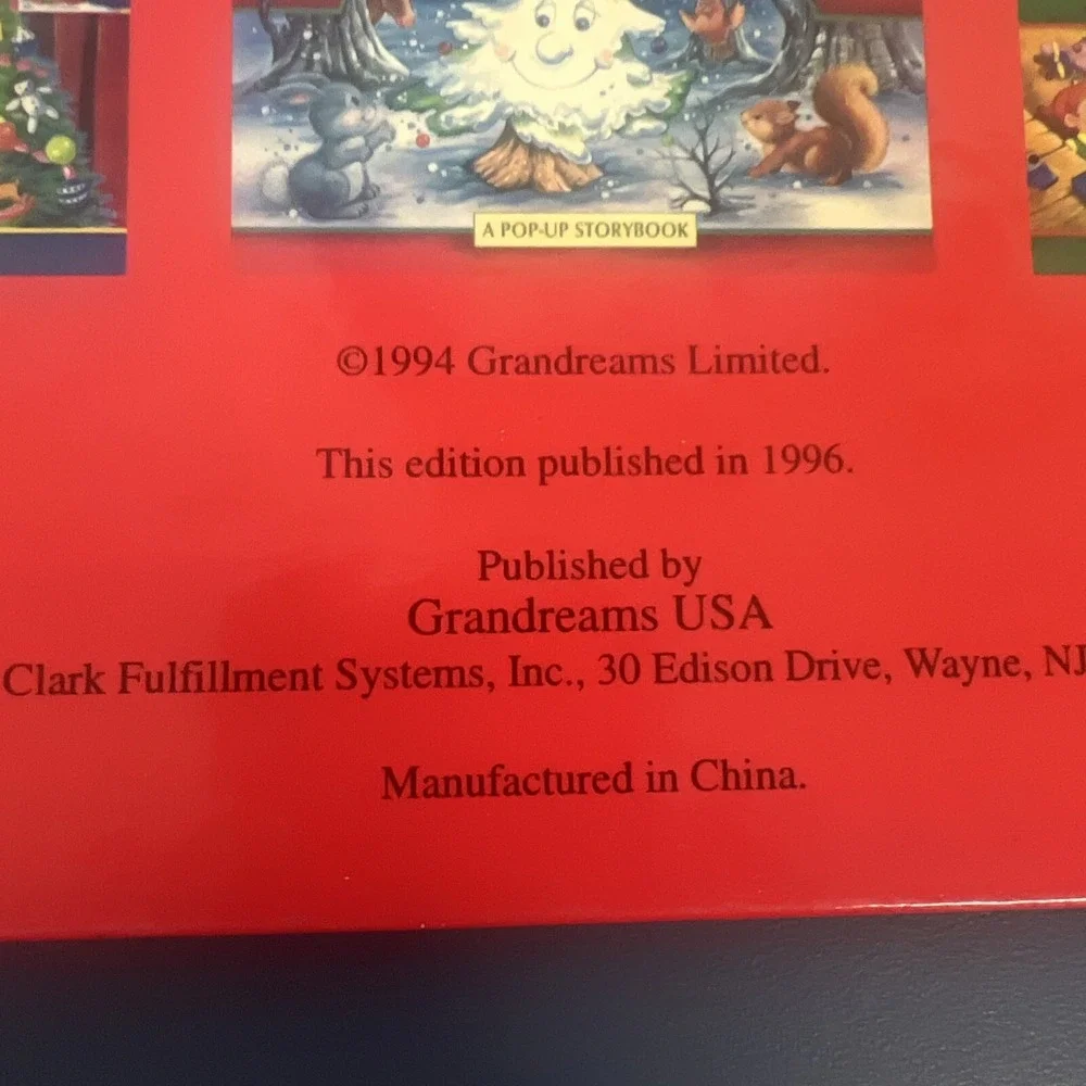 New The Twelve Days of Christmas A Pop-Up Storybook /1st Edition 1994 Hard Cover